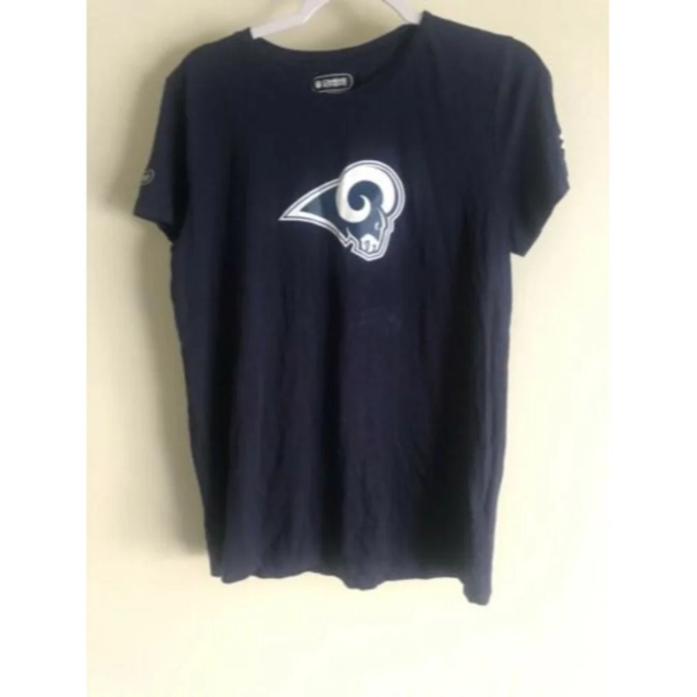 UNDER ARMOUR COMBINE AUTHENTIC NFL LOS ANGELES RAMS T-SHIRT Tee SIZE L